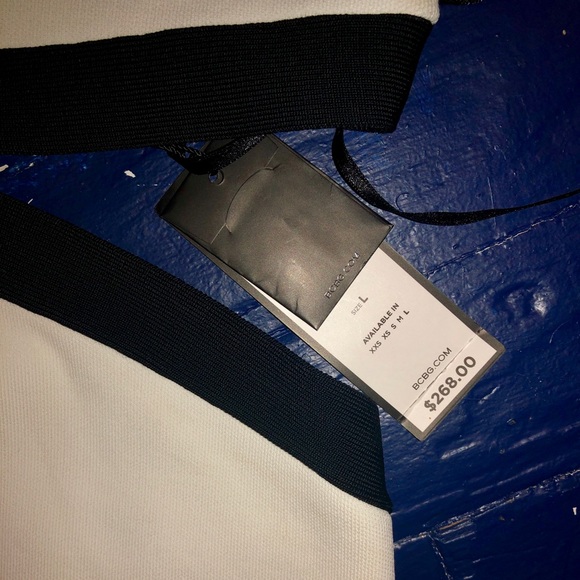 NWT BCBG Maxazaria Cutout bandeau Dress SzL - Picture 3 of 3